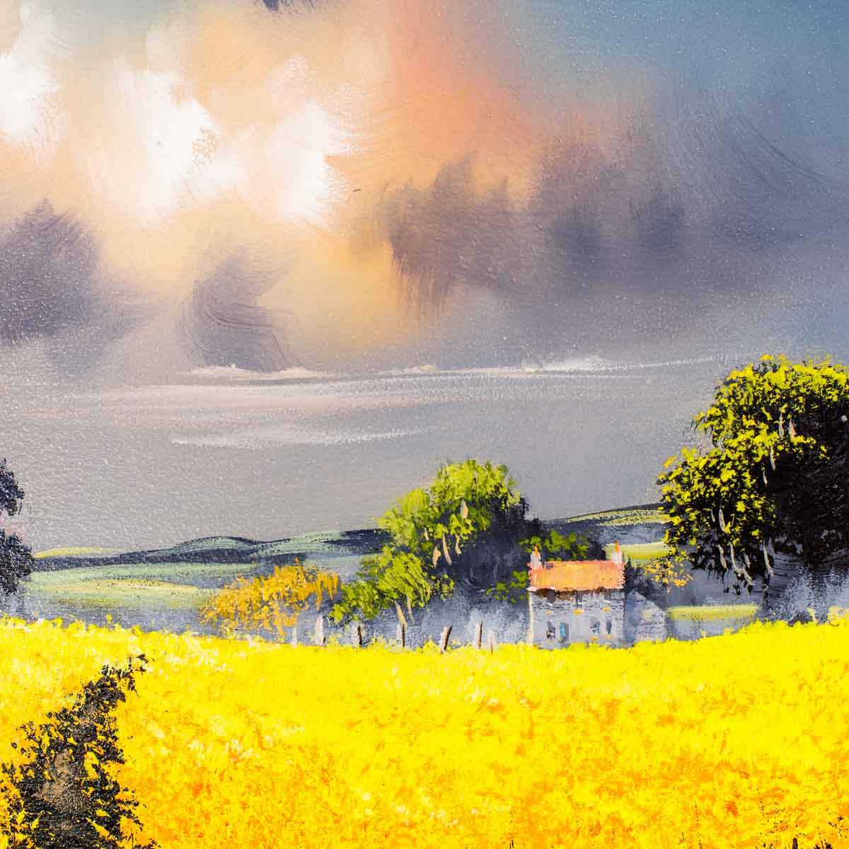Escape to the Countryside - Original - SOLD by artist Allan Morgan - Wyecliffe Galleries