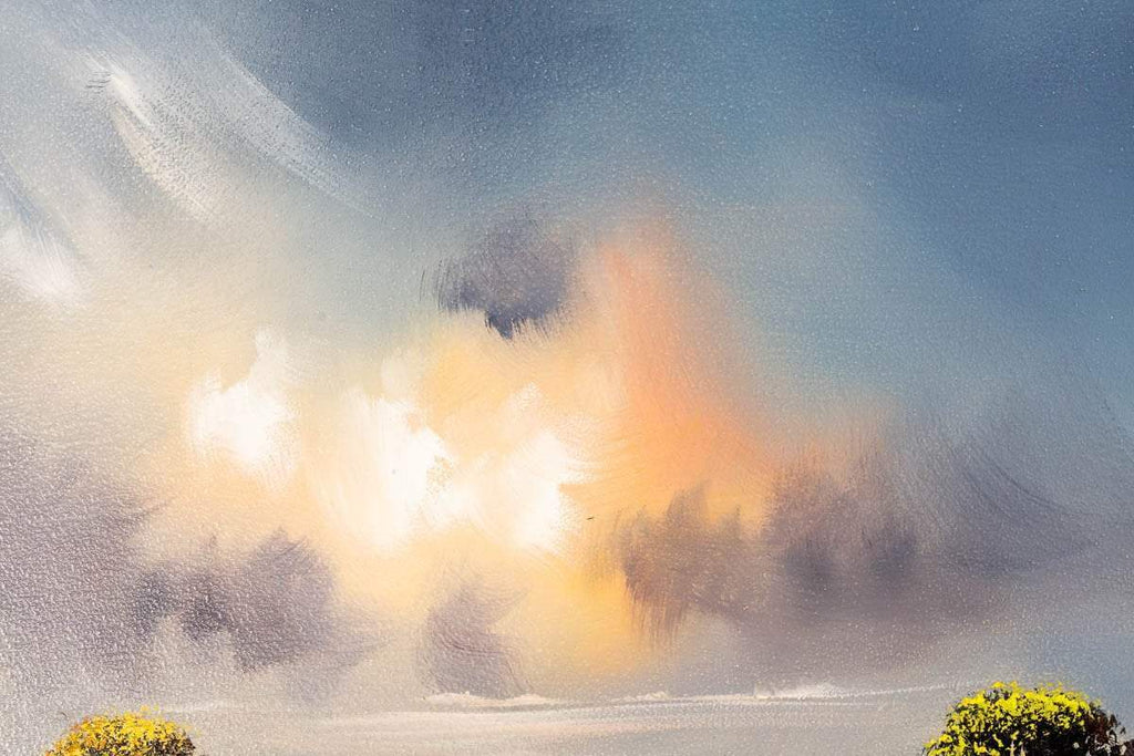 Escape to the Countryside - Original - SOLD by artist Allan Morgan - Wyecliffe Galleries