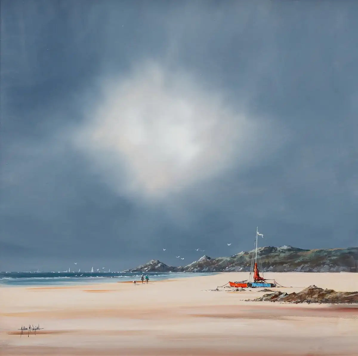 Ethereal - Original by artist Allan Morgan - Wyecliffe Galleries