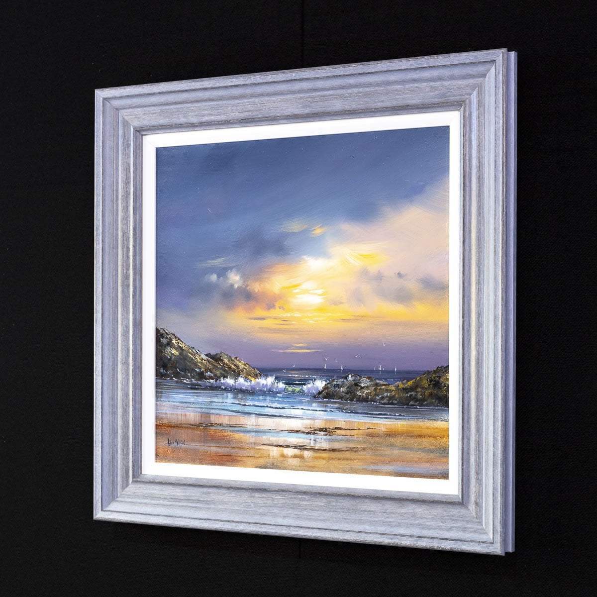 Evening Sky I - Original - SOLD by artist Allan Morgan - Wyecliffe Galleries