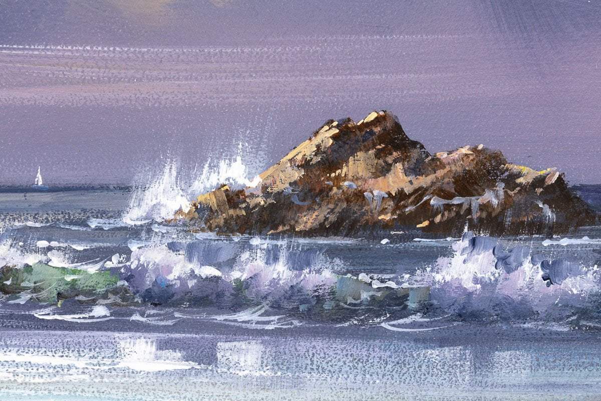 Evening Sky II - Original - SOLD by artist Allan Morgan - Wyecliffe Galleries