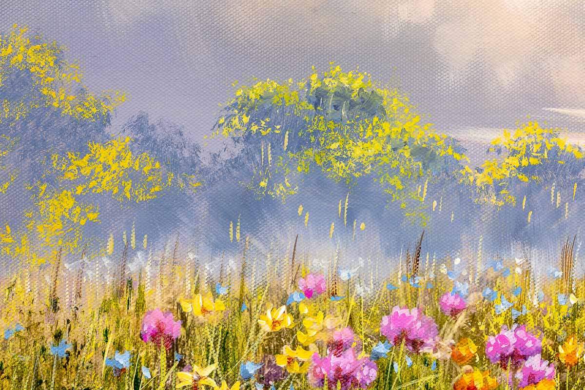 Eye of The Storm - Original - SOLD by artist Allan Morgan - Wyecliffe Galleries