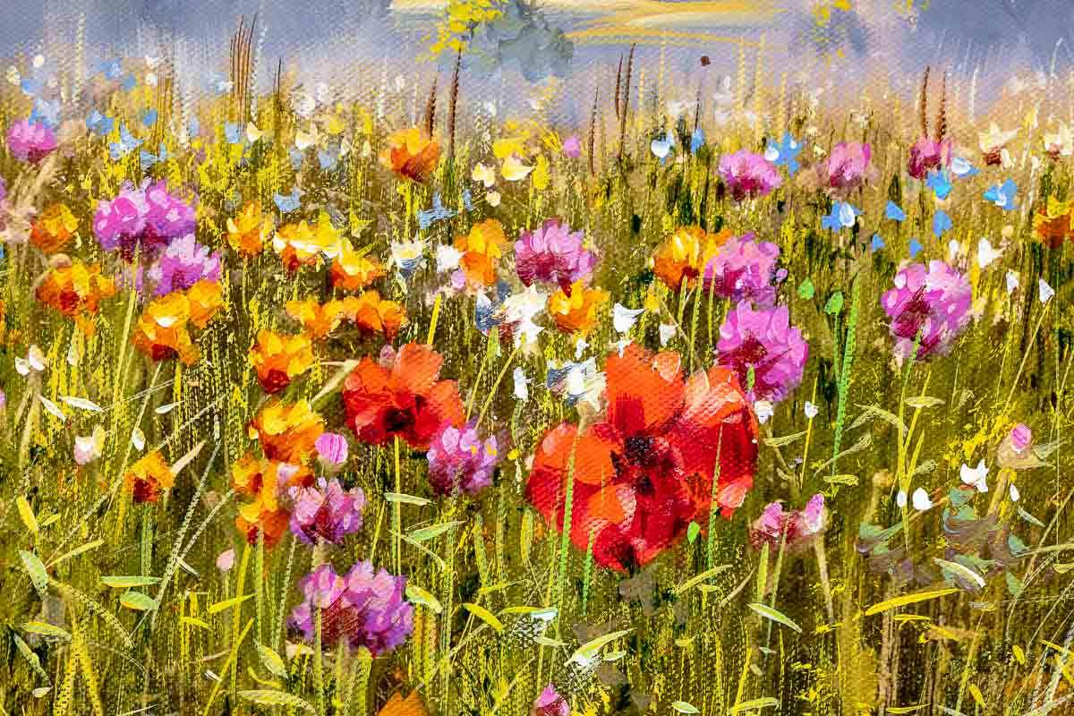 Eye of The Storm - Original - SOLD by artist Allan Morgan - Wyecliffe Galleries