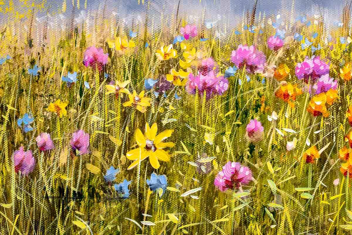 Eye of The Storm - Original - SOLD by artist Allan Morgan - Wyecliffe Galleries