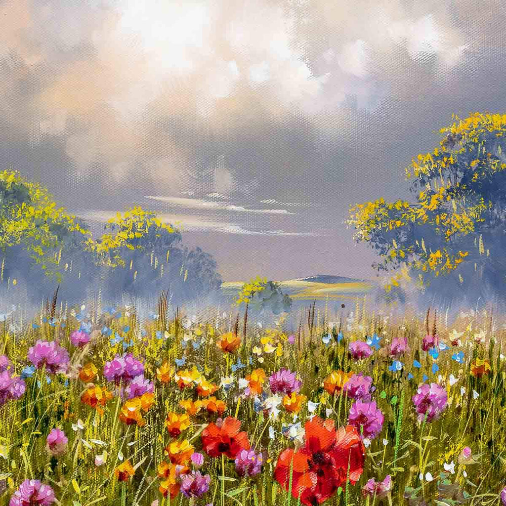 Eye of The Storm - Original - SOLD by artist Allan Morgan - Wyecliffe Galleries