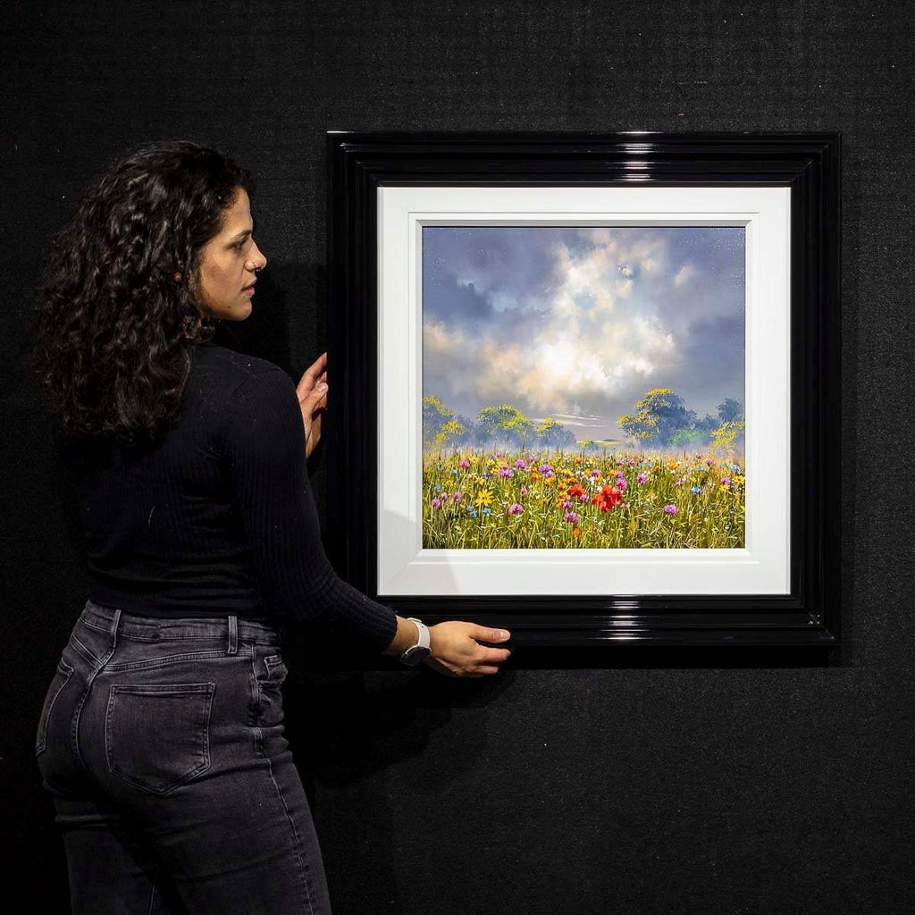 Eye of The Storm - Original - SOLD by artist Allan Morgan - Wyecliffe Galleries