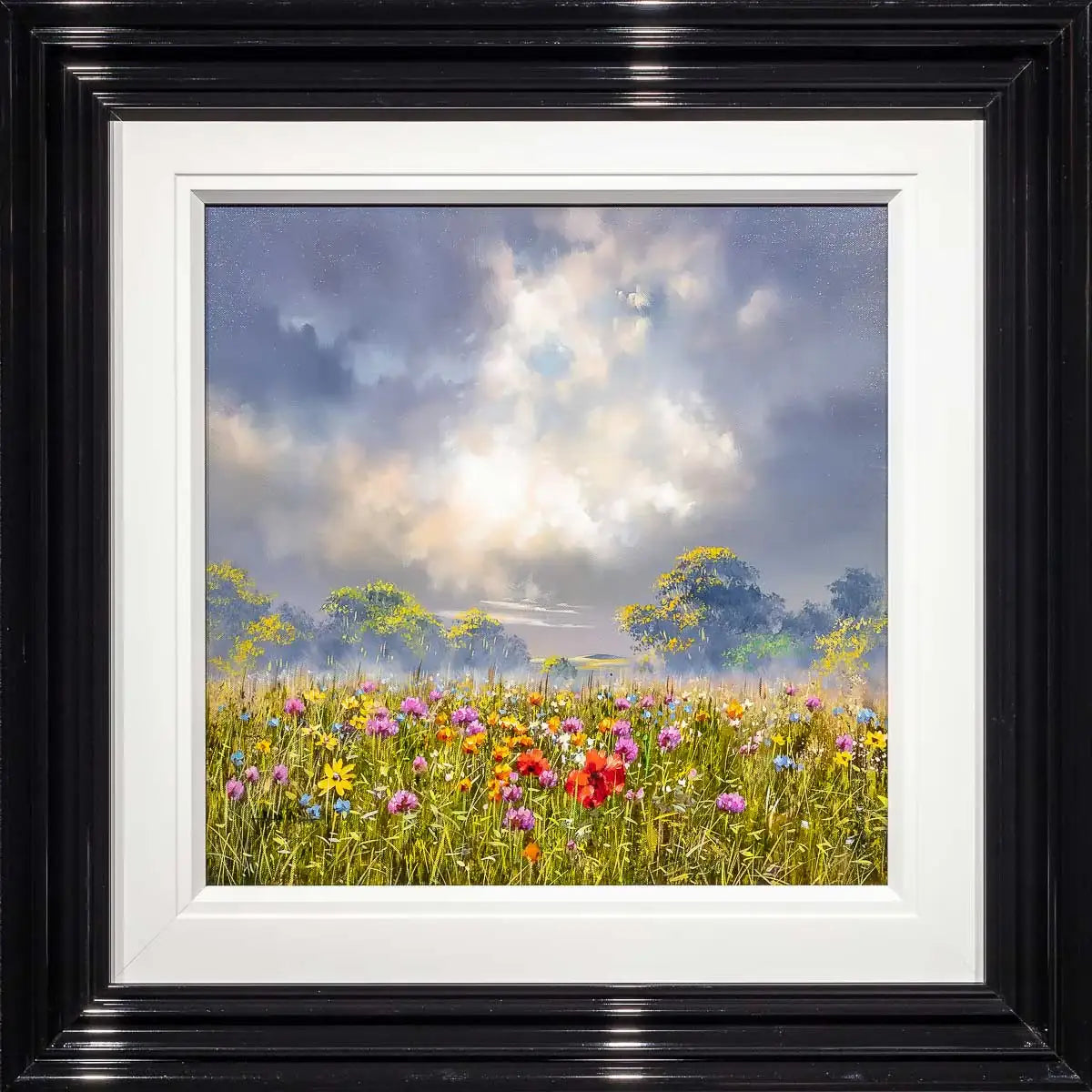 Eye of The Storm - Original - SOLD by artist Allan Morgan - Wyecliffe Galleries