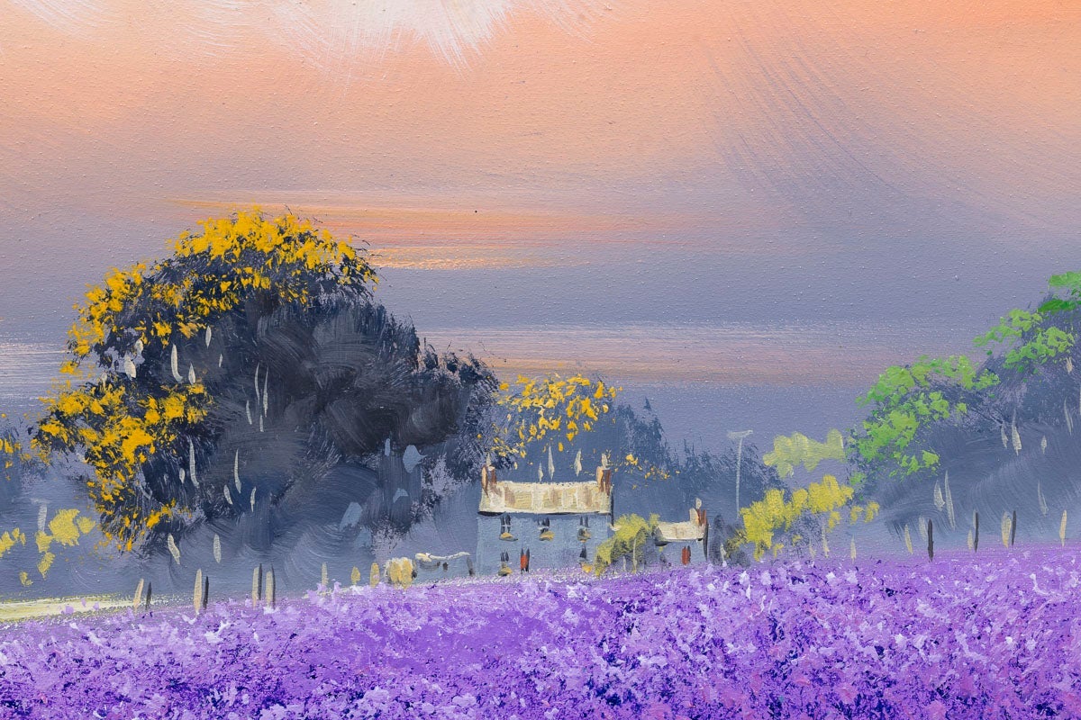 Fields of Purple -  Original Allan Morgan Original