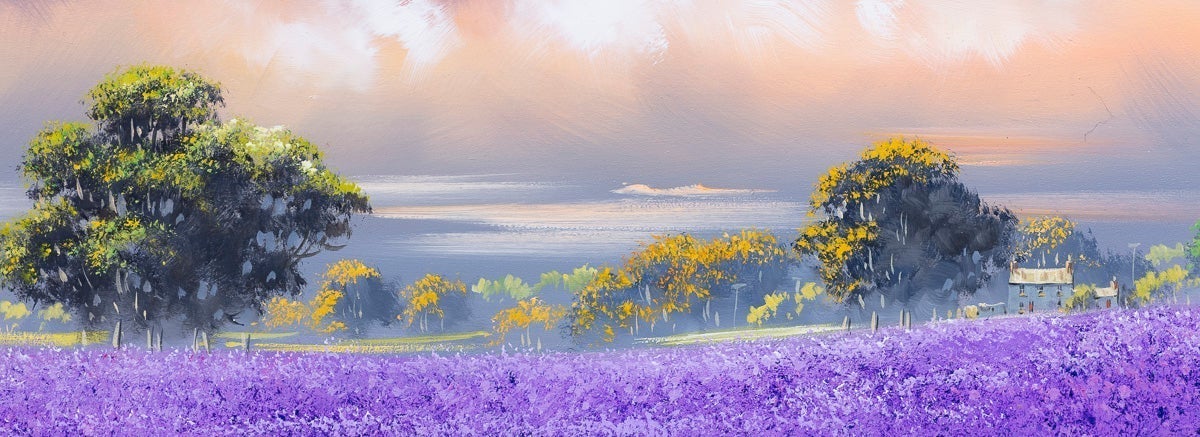 Fields of Purple -  Original Allan Morgan Original