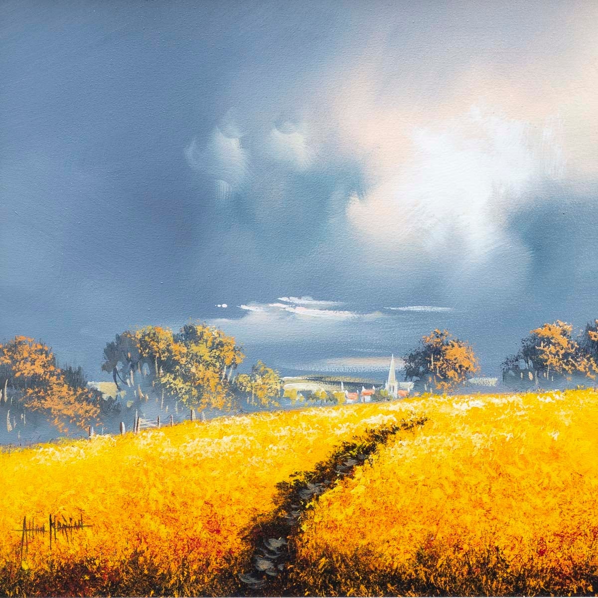 Fields of Sunshine - Original Allan Morgan Original