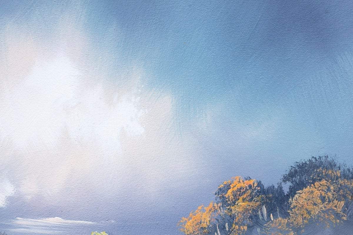 Fields of The Horizons - Original by artist Allan Morgan - Wyecliffe Galleries