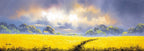 Golden Fields - Original - SOLD by artist Allan Morgan - Wyecliffe Galleries