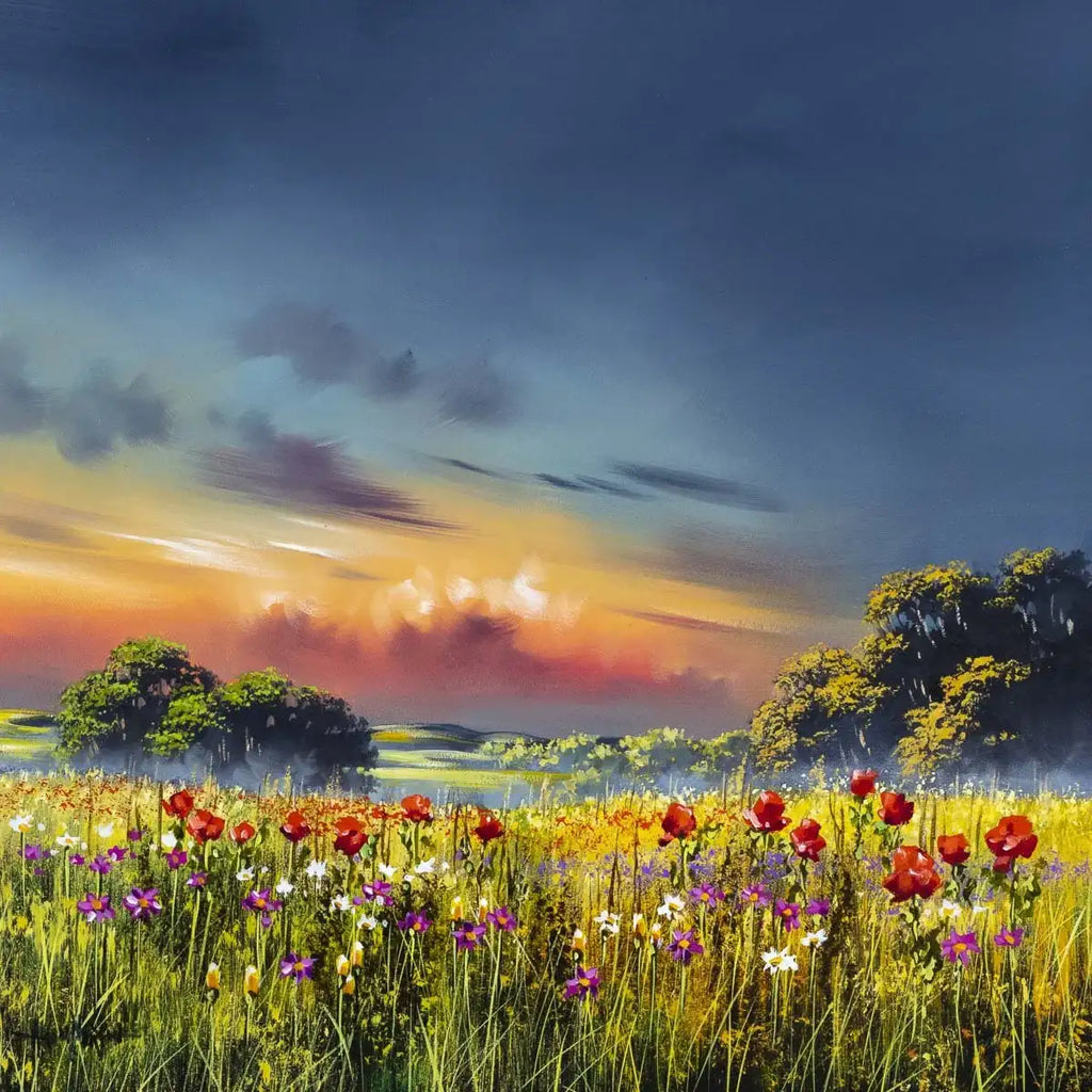 Joys of Spring - Original - SOLD by artist Allan Morgan - Wyecliffe Galleries