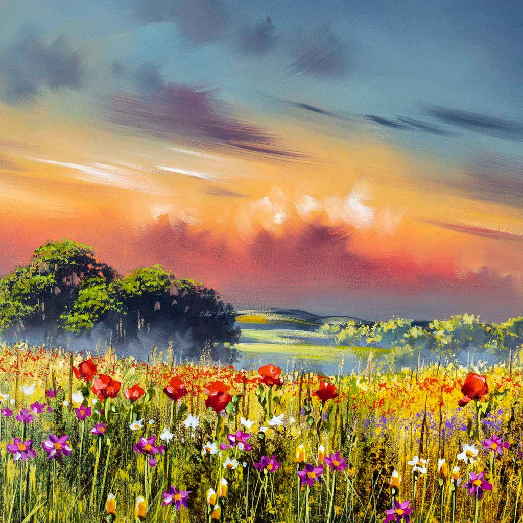 Joys of Spring - Original - SOLD by artist Allan Morgan - Wyecliffe Galleries