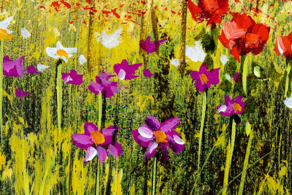 Joys of Spring - Original - SOLD by artist Allan Morgan - Wyecliffe Galleries