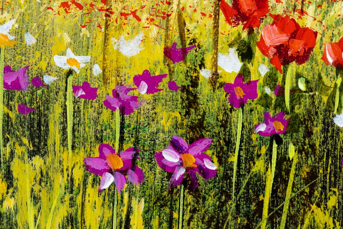 Joys of Spring - Original - SOLD by artist Allan Morgan - Wyecliffe Galleries