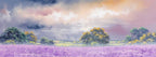 Lavender Blooms - Original - SOLD by artist Allan Morgan - Wyecliffe Galleries