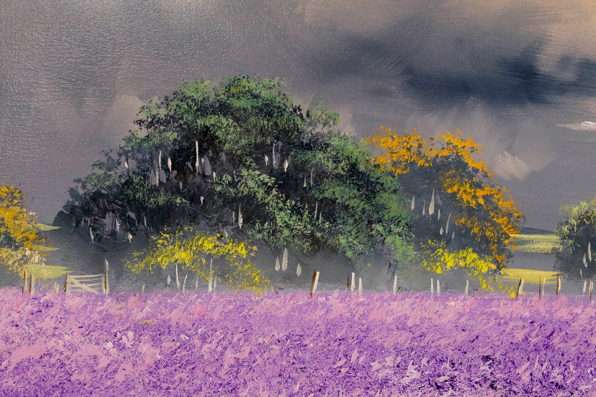Lavender Blooms - Original Allan Morgan Original