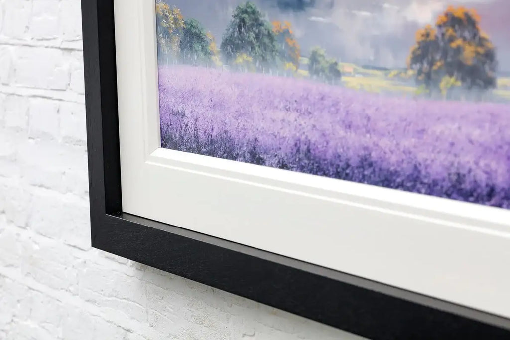 Lavender Blooms - Original - SOLD by artist Allan Morgan - Wyecliffe Galleries