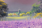 Lavender Blooms - Original - SOLD by artist Allan Morgan - Wyecliffe Galleries