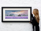 Lavender Blooms - Original - SOLD by artist Allan Morgan - Wyecliffe Galleries