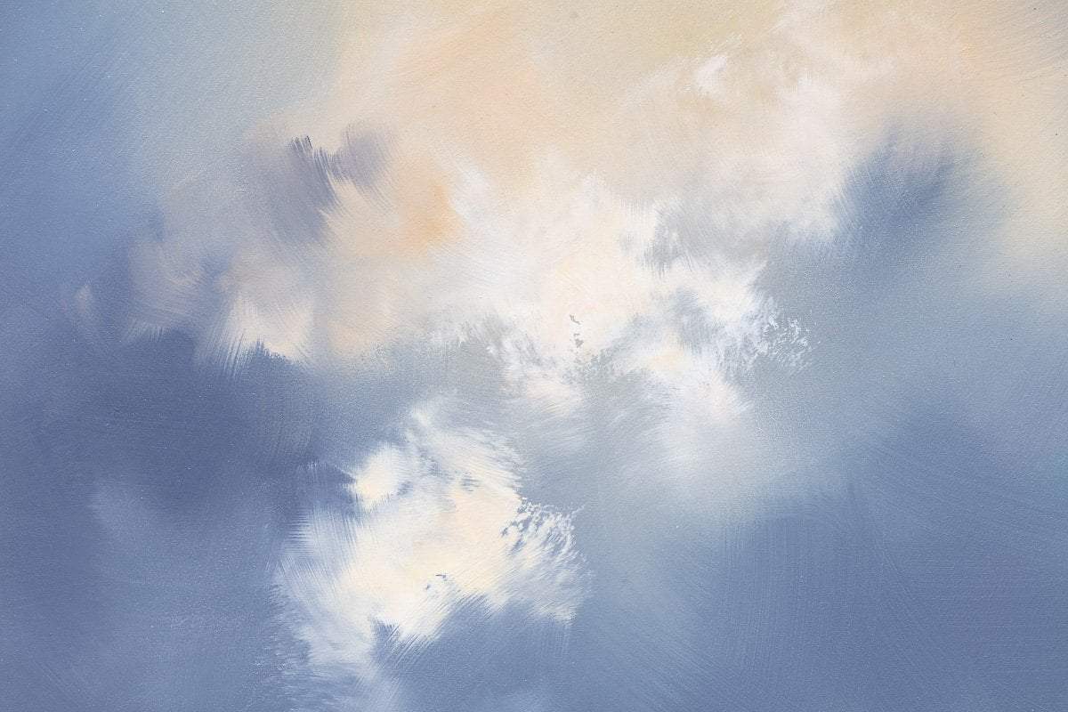 Lavender Blues - Original - SOLD by artist Allan Morgan - Wyecliffe Galleries