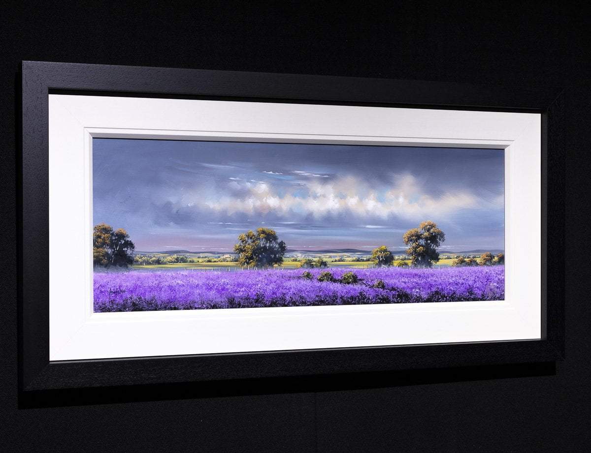 Lavender Love - Original Allan Morgan Framed
