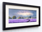 Lavender Passageway - Original - SOLD by artist Allan Morgan - Wyecliffe Galleries