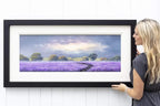 Lavender Passageway - Original - SOLD by artist Allan Morgan - Wyecliffe Galleries