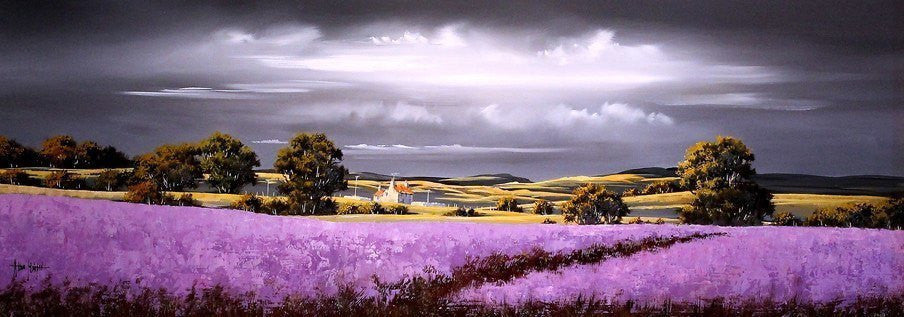 Lavender Pathway - SOLD Allan Morgan