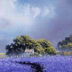 Lavender Season - Original - SOLD by artist Allan Morgan - Wyecliffe Galleries