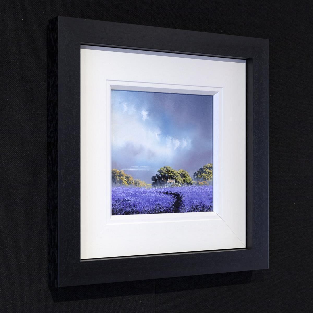 Lavender Season - Original Allan Morgan Framed