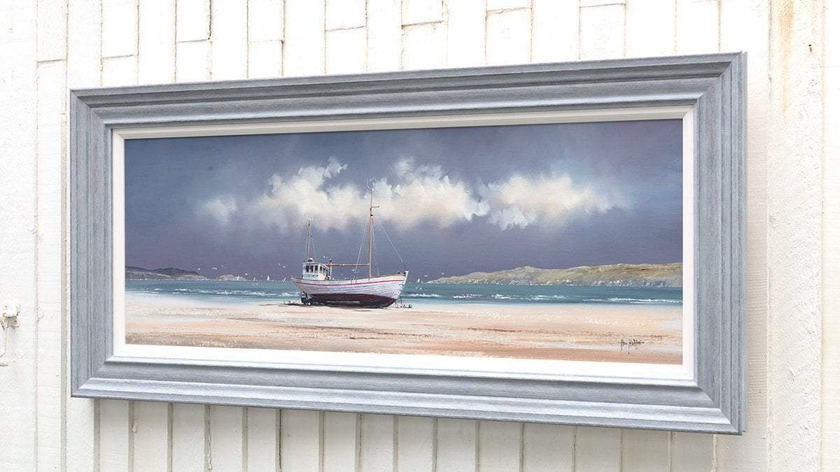 Light Through The Dark - Original - SOLD by artist Allan Morgan - Wyecliffe Galleries