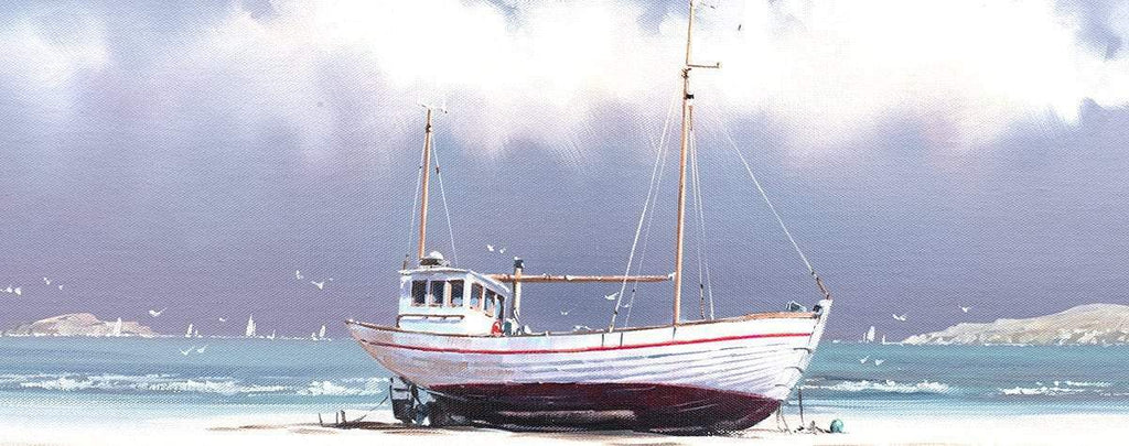 Light Through The Dark - Original - SOLD by artist Allan Morgan - Wyecliffe Galleries