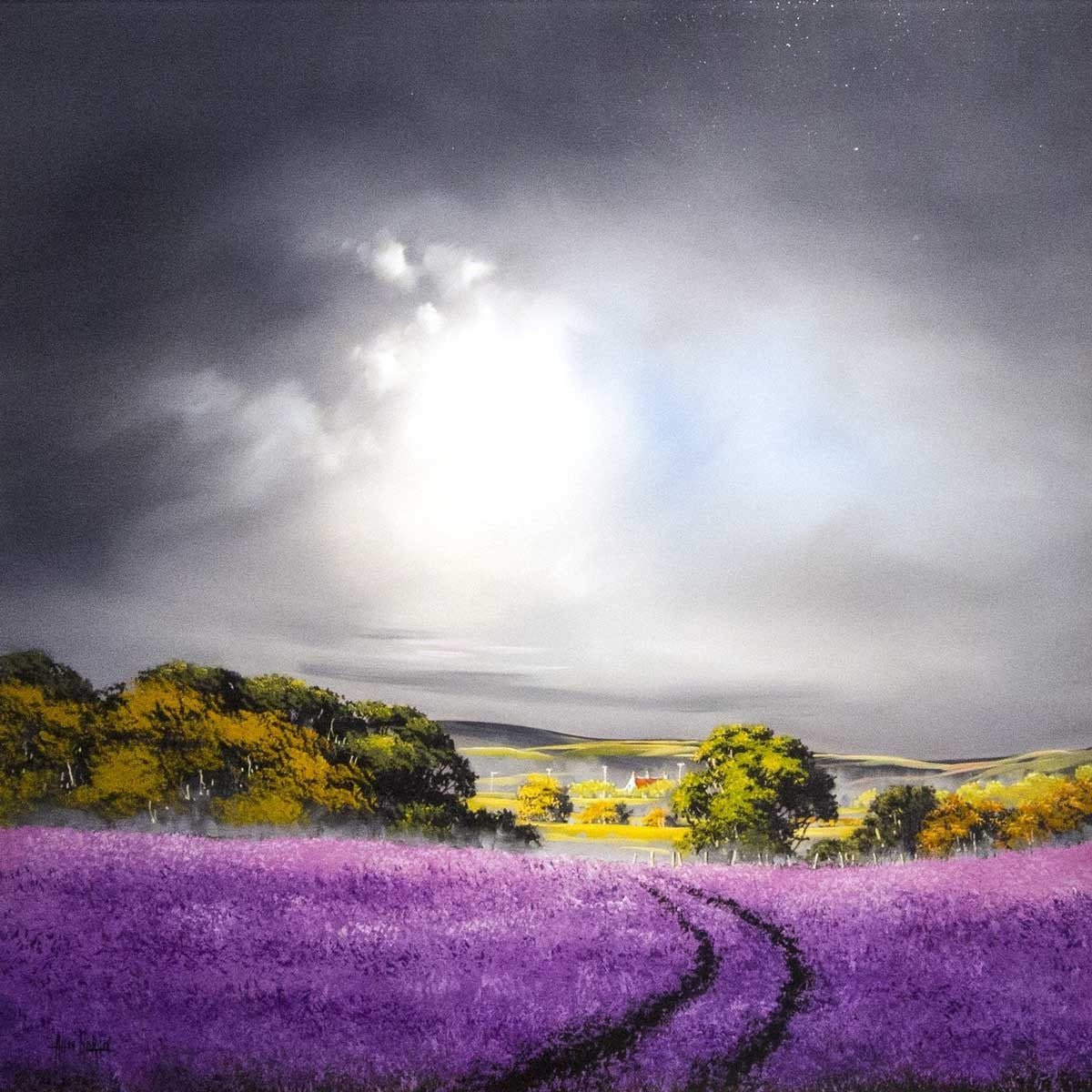 Lilac Pathway - SOLD Allan Morgan