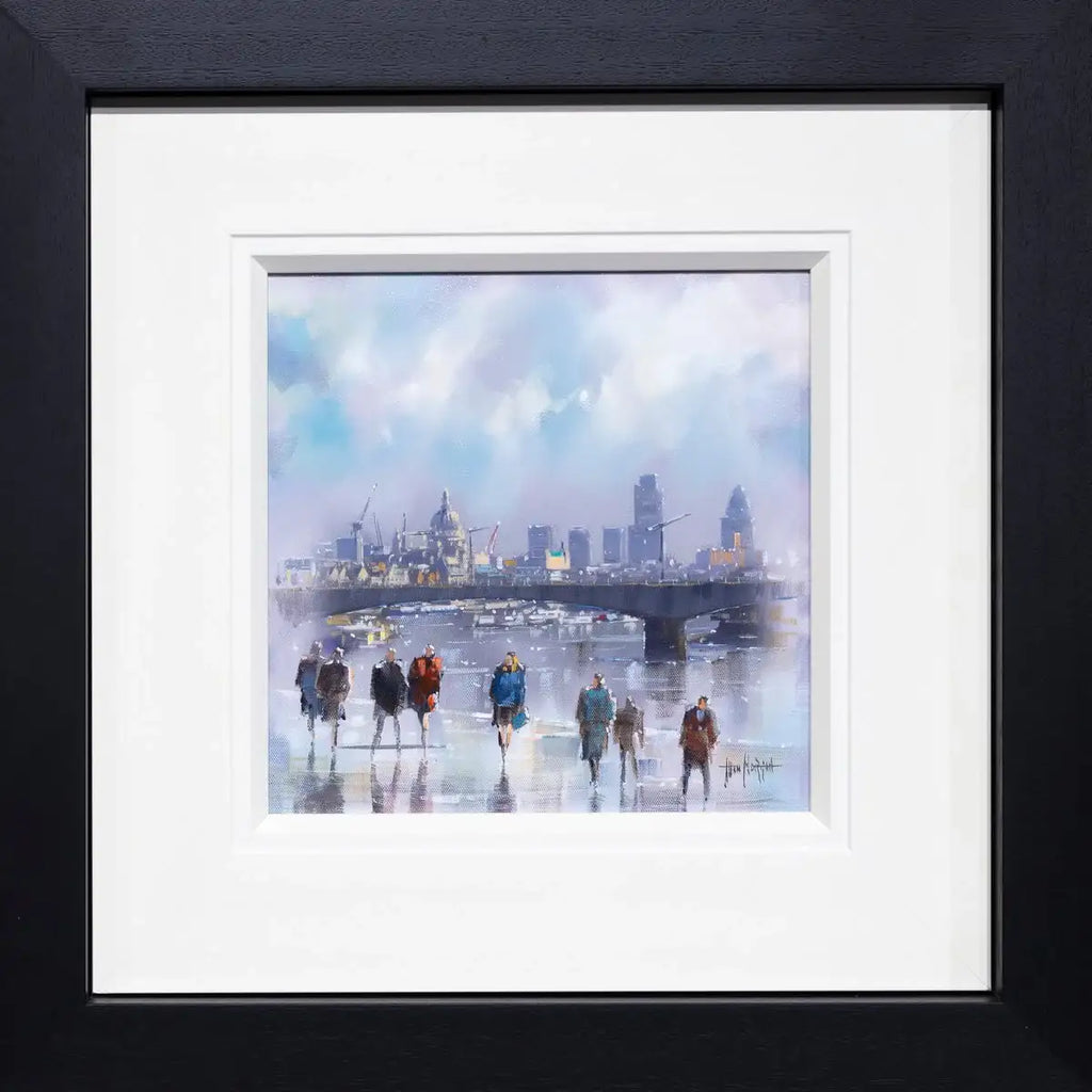London Skyline - Original by artist Allan Morgan - Wyecliffe Galleries