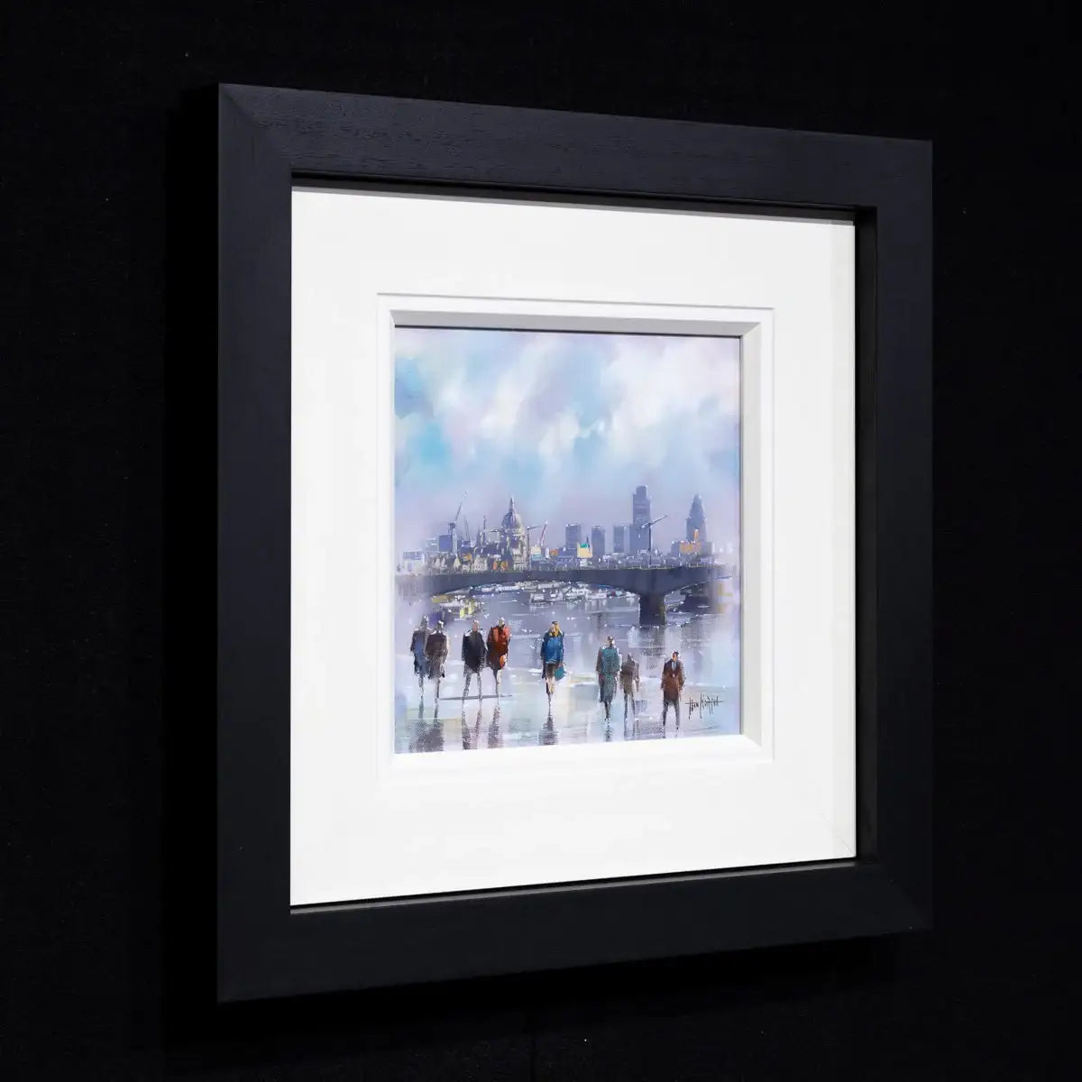 London Skyline - Original by artist Allan Morgan - Wyecliffe Galleries