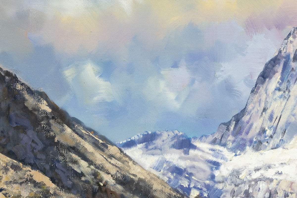 Megalith - Original by artist Allan Morgan - Wyecliffe Galleries