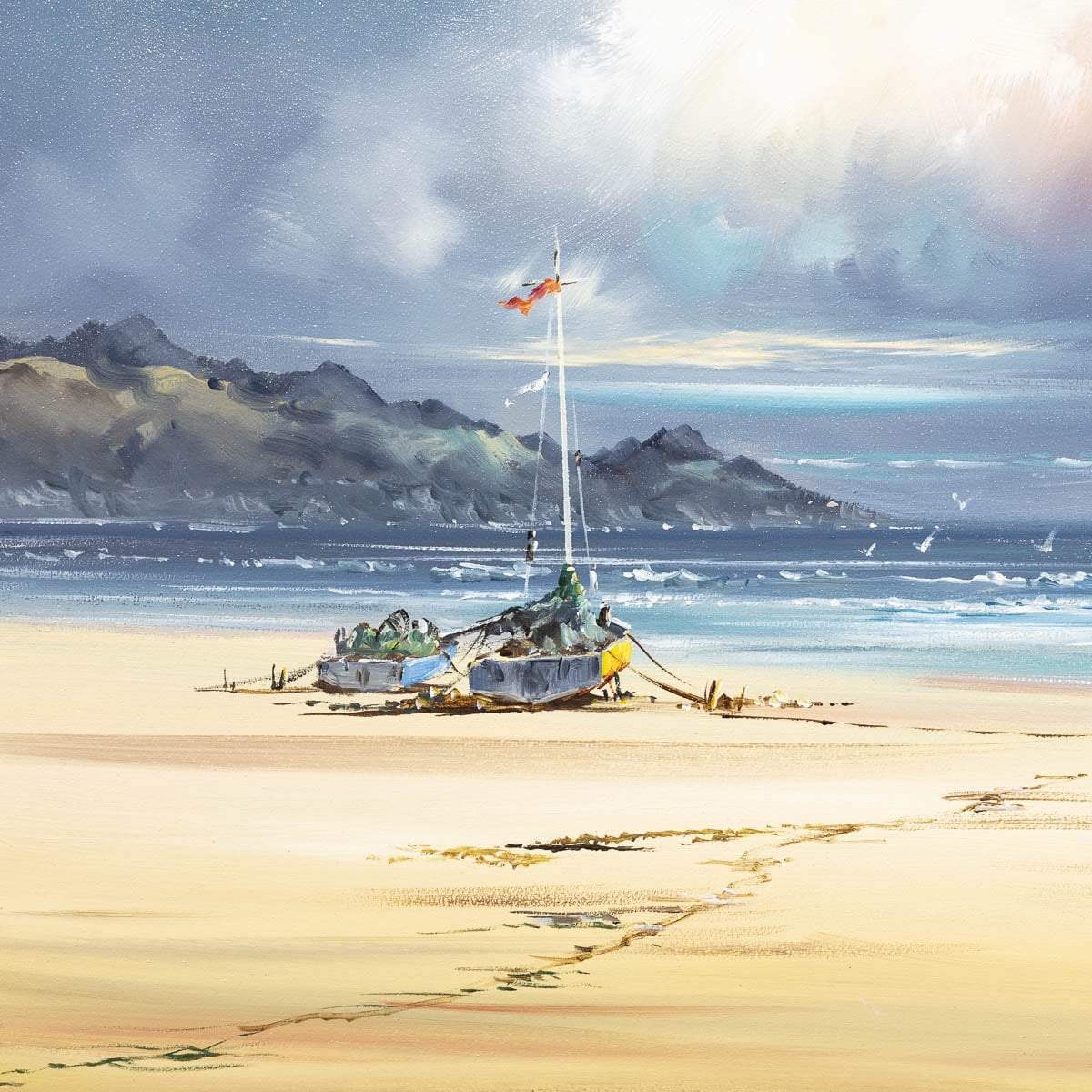 My Favourite Place - Original by artist Allan Morgan - Wyecliffe Galleries