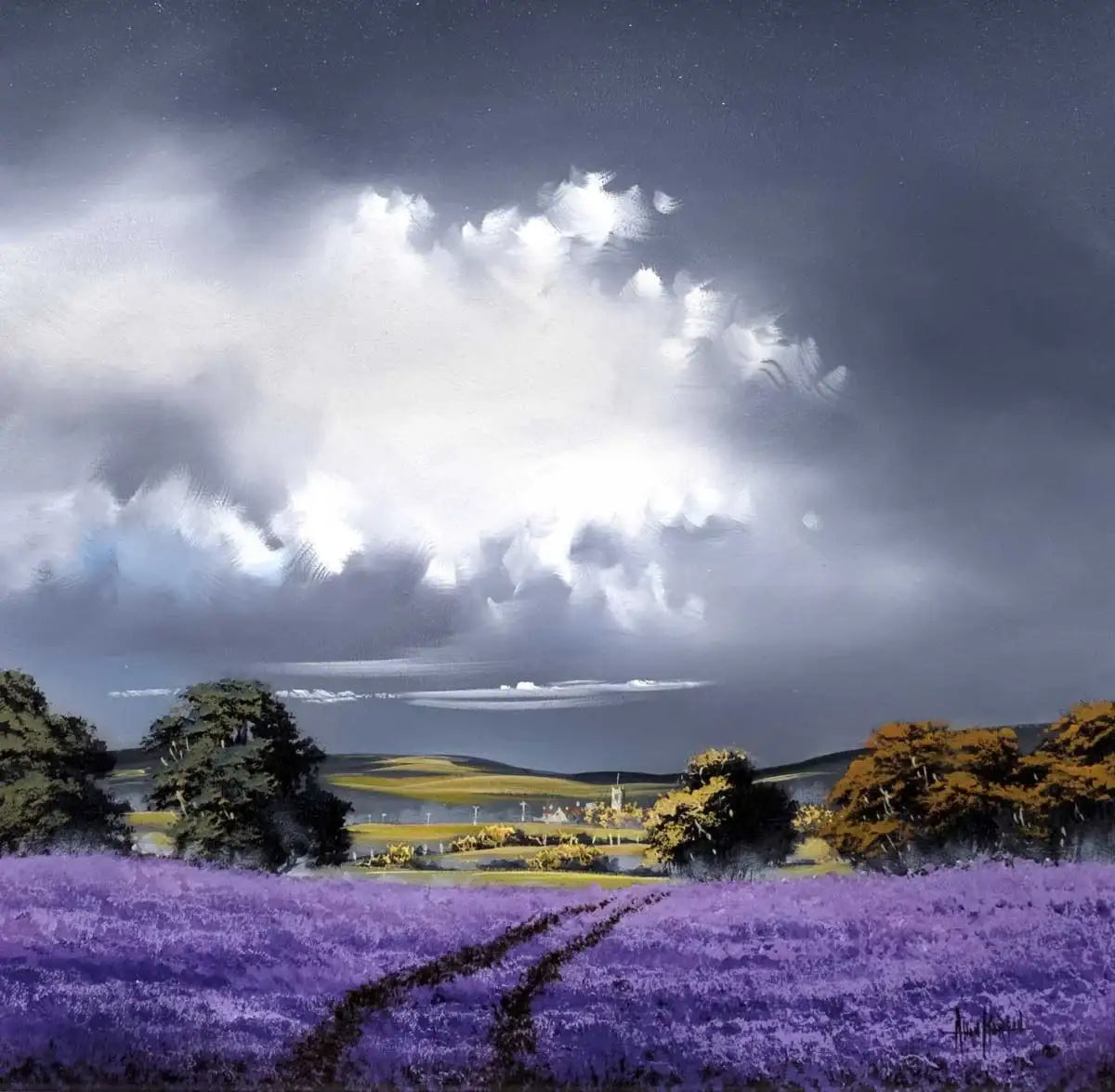 Nearing Home - Original - SOLD by artist Allan Morgan - Wyecliffe Galleries