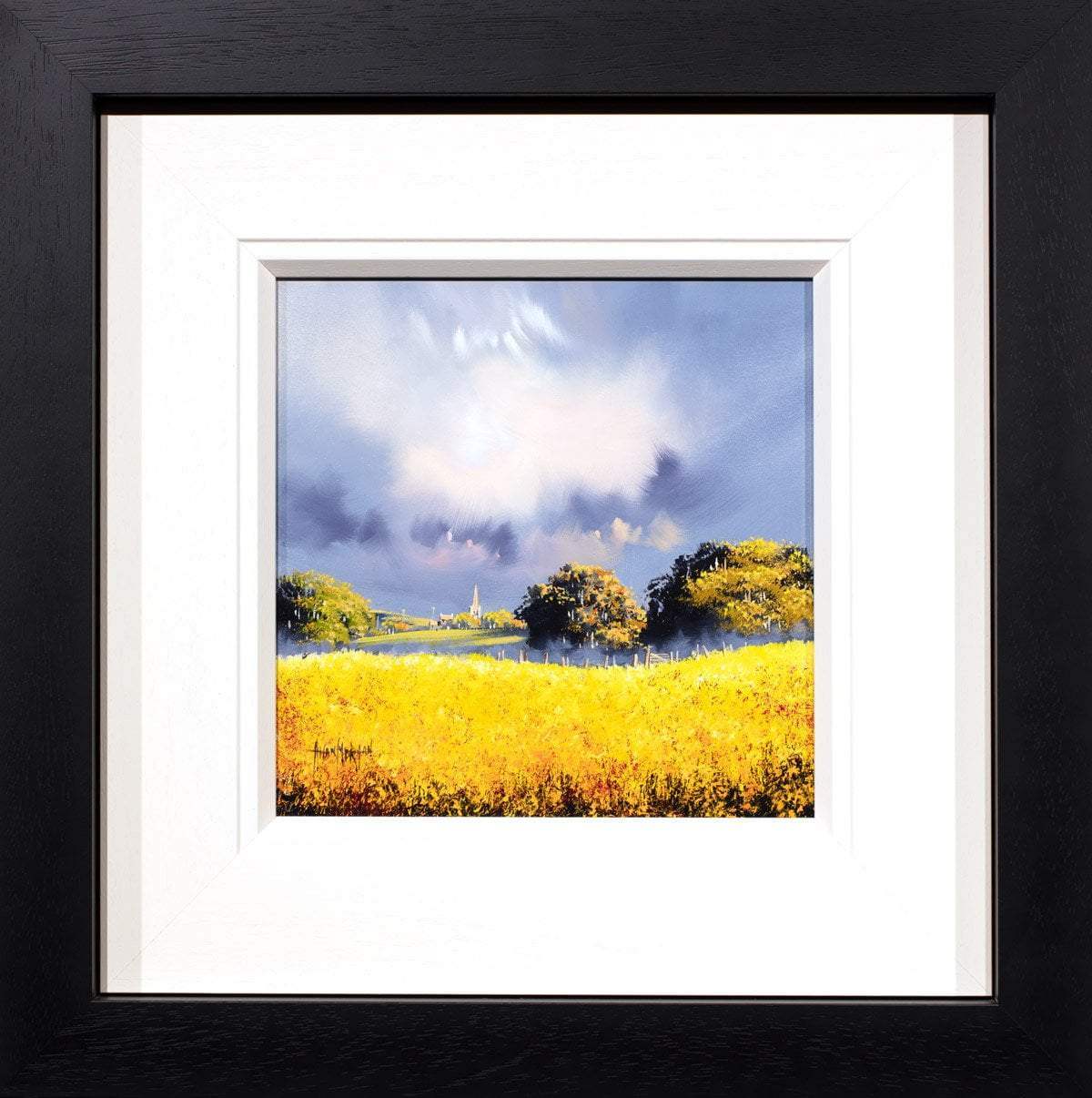 Open Range - Original - SOLD by artist Allan Morgan - Wyecliffe Galleries