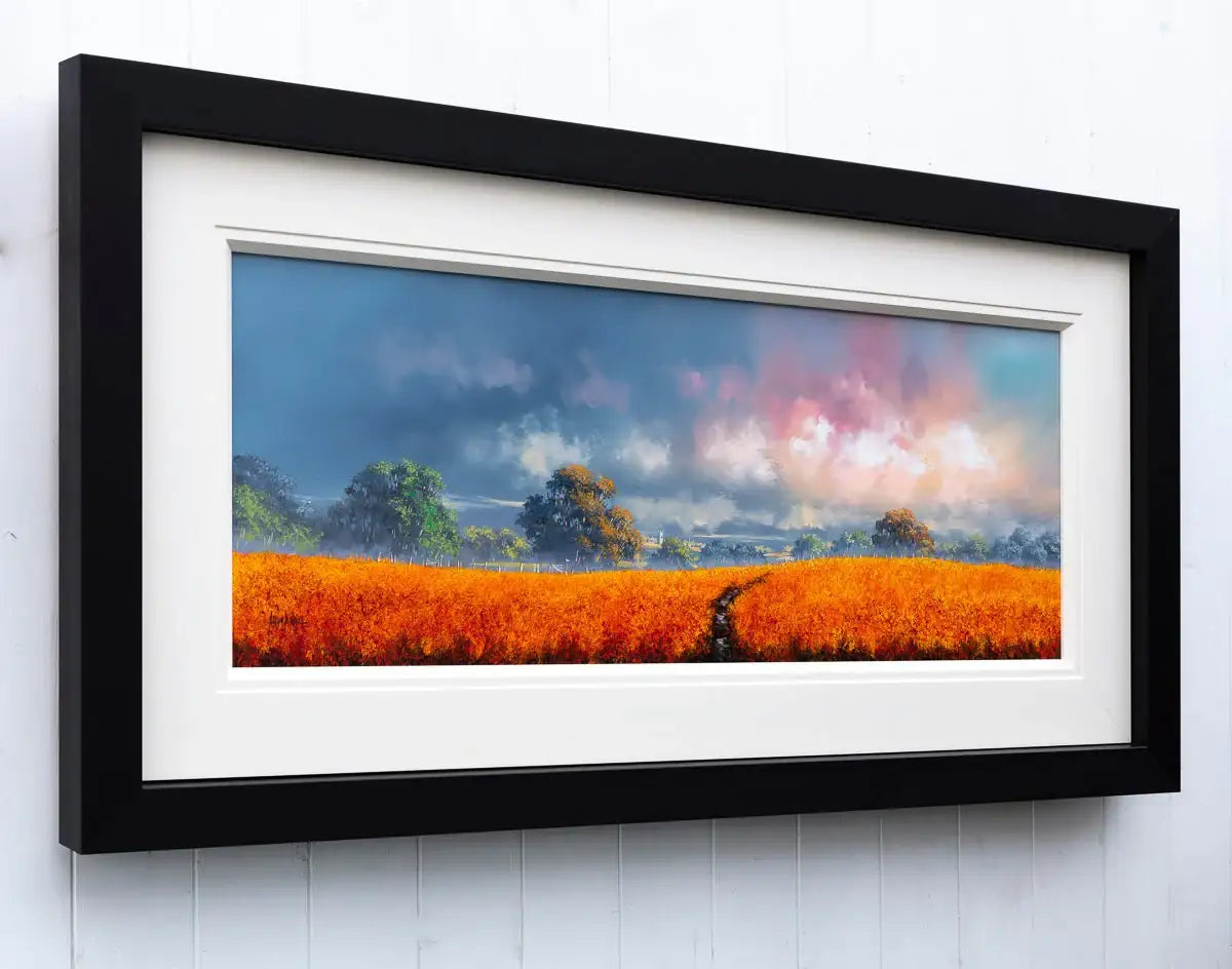 Orange Blossom - Original - SOLD by artist Allan Morgan - Wyecliffe Galleries