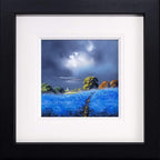 Overcast Fields - Original - SOLD by artist Allan Morgan - Wyecliffe Galleries