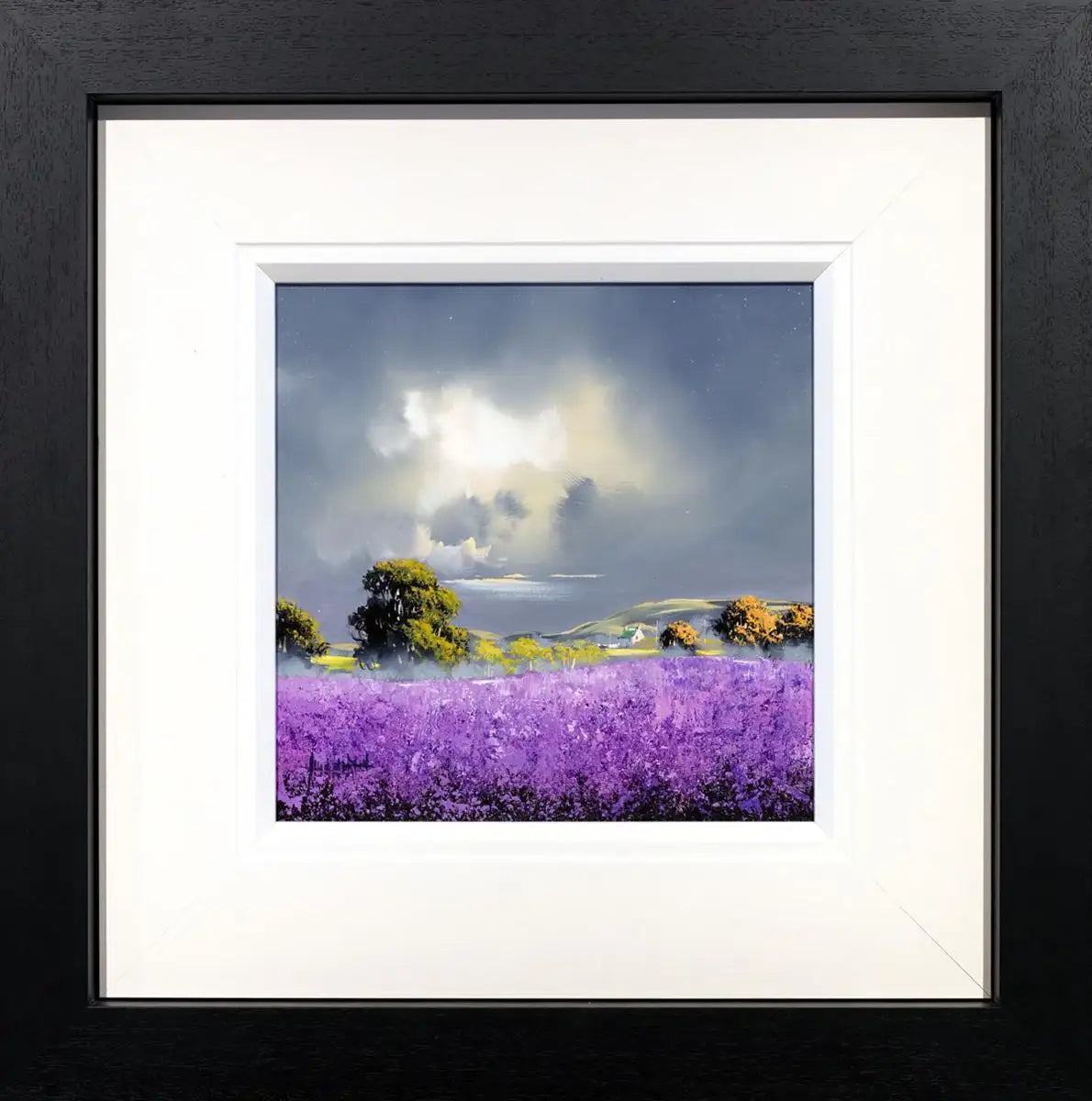 Overcast Sky - SOLD by artist Allan Morgan - Wyecliffe Galleries