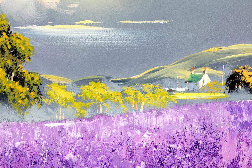 Overcast Sky - SOLD by artist Allan Morgan - Wyecliffe Galleries