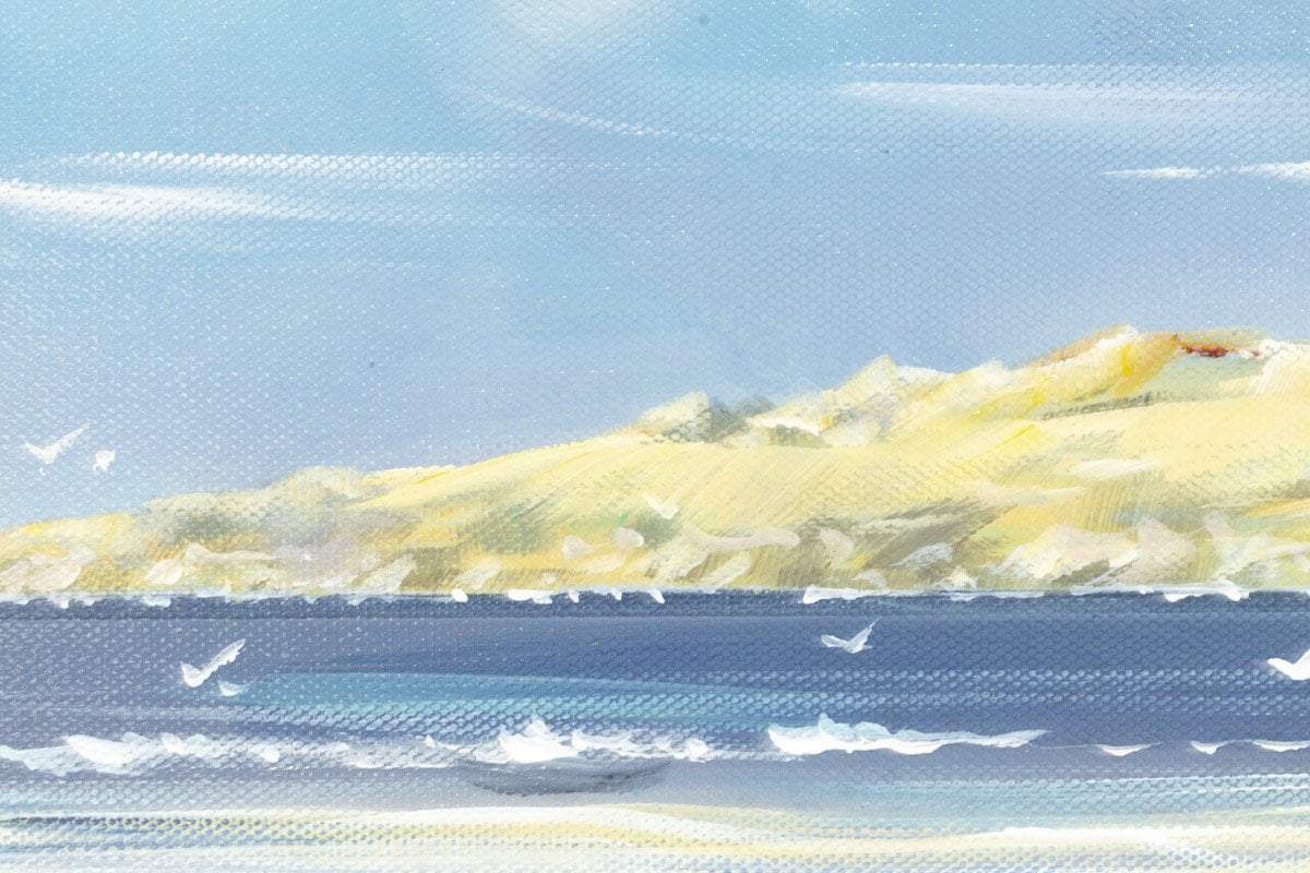 Peaceful Cove - Original - SOLD by artist Allan Morgan - Wyecliffe Galleries