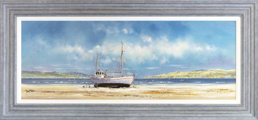 Peaceful Cove - Original - SOLD by artist Allan Morgan - Wyecliffe Galleries