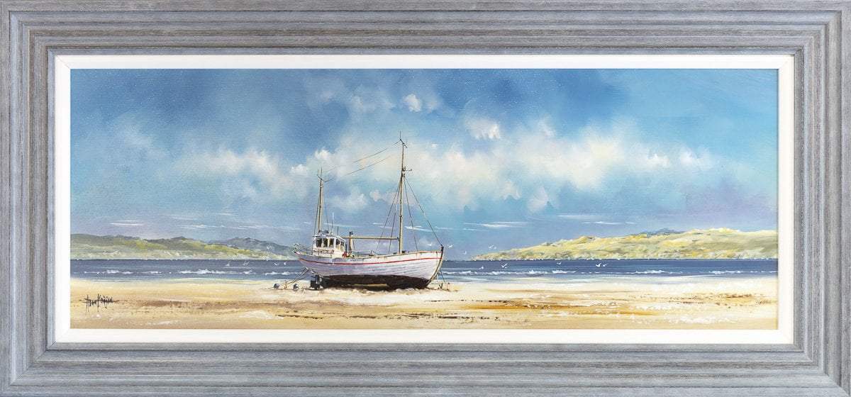 Peaceful Cove - Original - SOLD by artist Allan Morgan - Wyecliffe Galleries