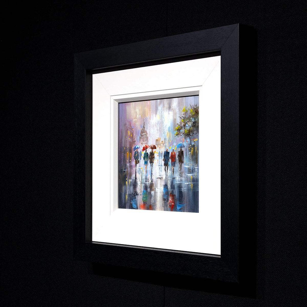 Precipitating Walks - Original - SOLD by artist Allan Morgan - Wyecliffe Galleries