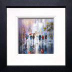 Precipitating Walks - Original - SOLD by artist Allan Morgan - Wyecliffe Galleries
